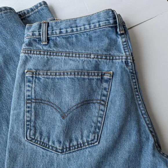 Men's 550 Levi Strauss & Co Blue Jeans Denim 38 x 30 - Picture 5 of 16